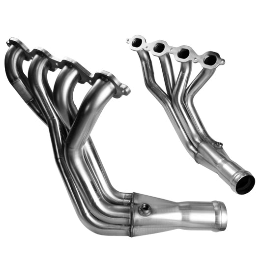 Kooks Headers 2170H630 2 inch Long Tube Headers with GREEN Catted X Pipe for 2014-2019 Corvette C7