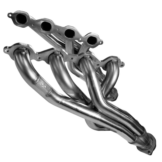 Kooks Headers 2861H430 1-7/8 inch long tube headers with GREEN catted Y pipe for GM 6.2L trucks and SUVs