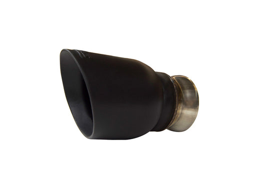 ooks Headers 31524T10 4 inch black ceramic coated slash cut exhaust tip for Dodge Charger and Durango