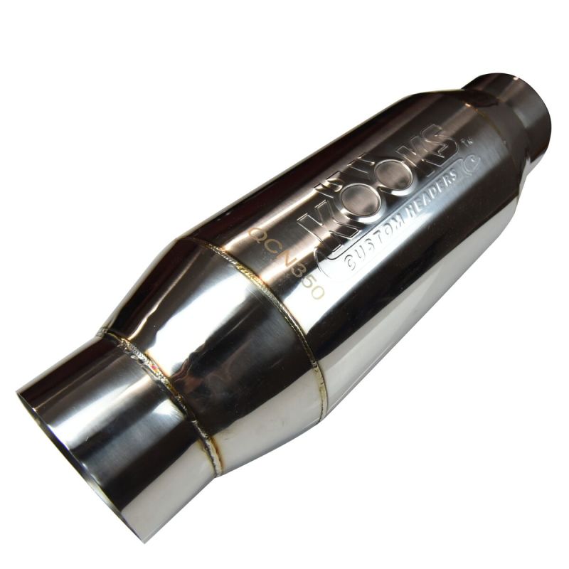 Kooks Headers QCN350 3.5 inch NASCAR Whelen Modified Spec Quad Core Stainless Steel Muffler