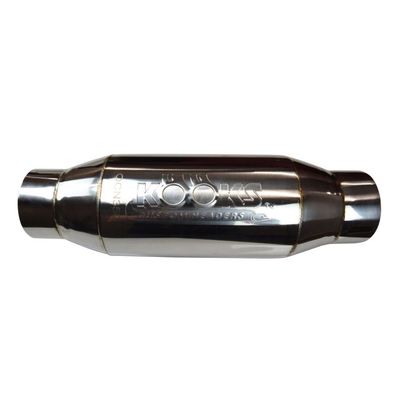 Kooks Headers QCN350 3.5 inch NASCAR Whelen Modified Spec Quad Core Stainless Steel Muffler