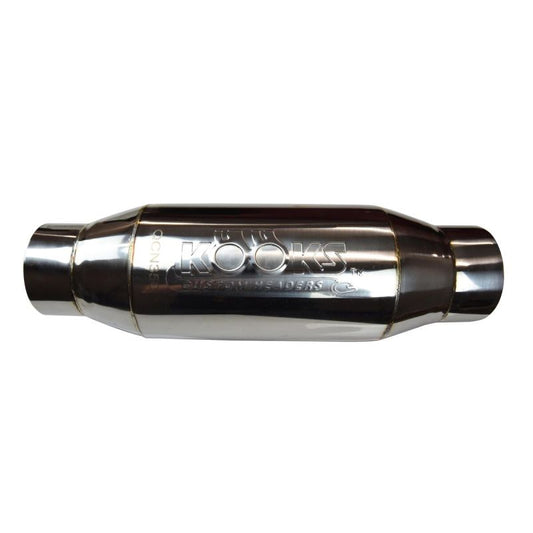 Kooks Headers QCN350 3.5 inch NASCAR Whelen Modified Spec Quad Core Stainless Steel Muffler