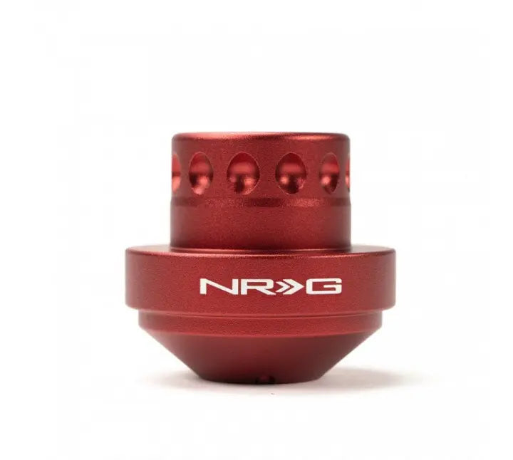 NRG Short Hub Adapter 92-95 Honda Civic / 92-96 Prelude / 90-93 Accord - Matte Red - eliteracefab.com