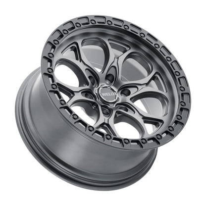 Weld W107 20X9 Ledge 6X139.7 ET20 BS5.75 Satin Gun / Black Ring 106.1 - eliteracefab.com