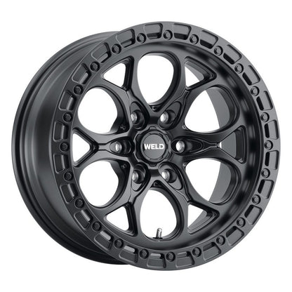Weld W109 20X10 Retaliate 5X139.7 5X150 ET-18 BS4.75 Gloss Black MIL 110.2 - eliteracefab.com