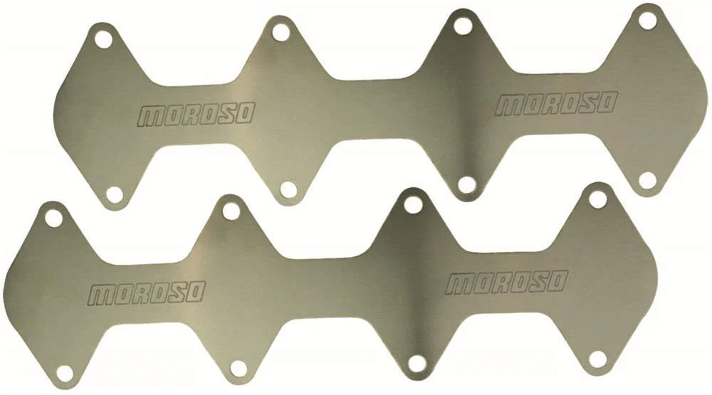 Moroso Chevy LS Exhaust Block Off Storage Plate - Pair - eliteracefab.com