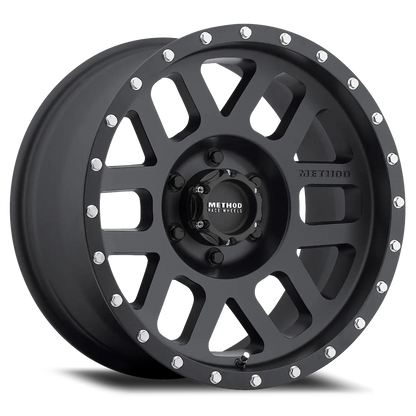 Method Race Wheels MR306 Mesh , 17x8.5, 0mm Offset, 6x135, 94mm Centerbore, Matte Black - eliteracefab.com
