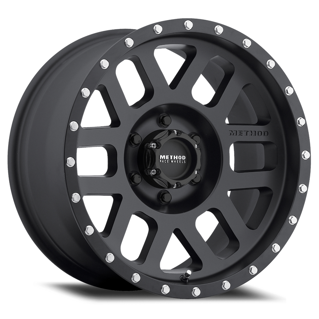 Method Race Wheels MR306 Mesh , 17x8.5, 0mm Offset, 6x135, 94mm Centerbore, Matte Black - eliteracefab.com