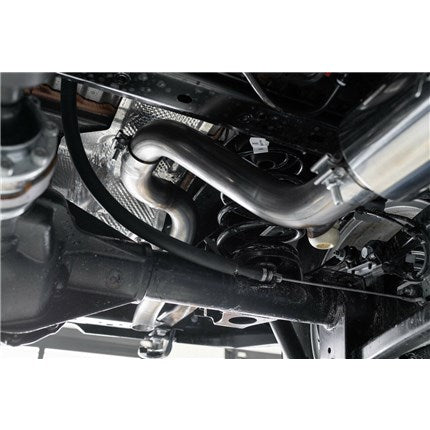 MBRP T304 Stainless Steel 2.5" Cat Back Single Rear Exit - 18-21 Jeep Wrangler (JL) 2-DR/4-DR 2.0L, 3.6L - eliteracefab.com