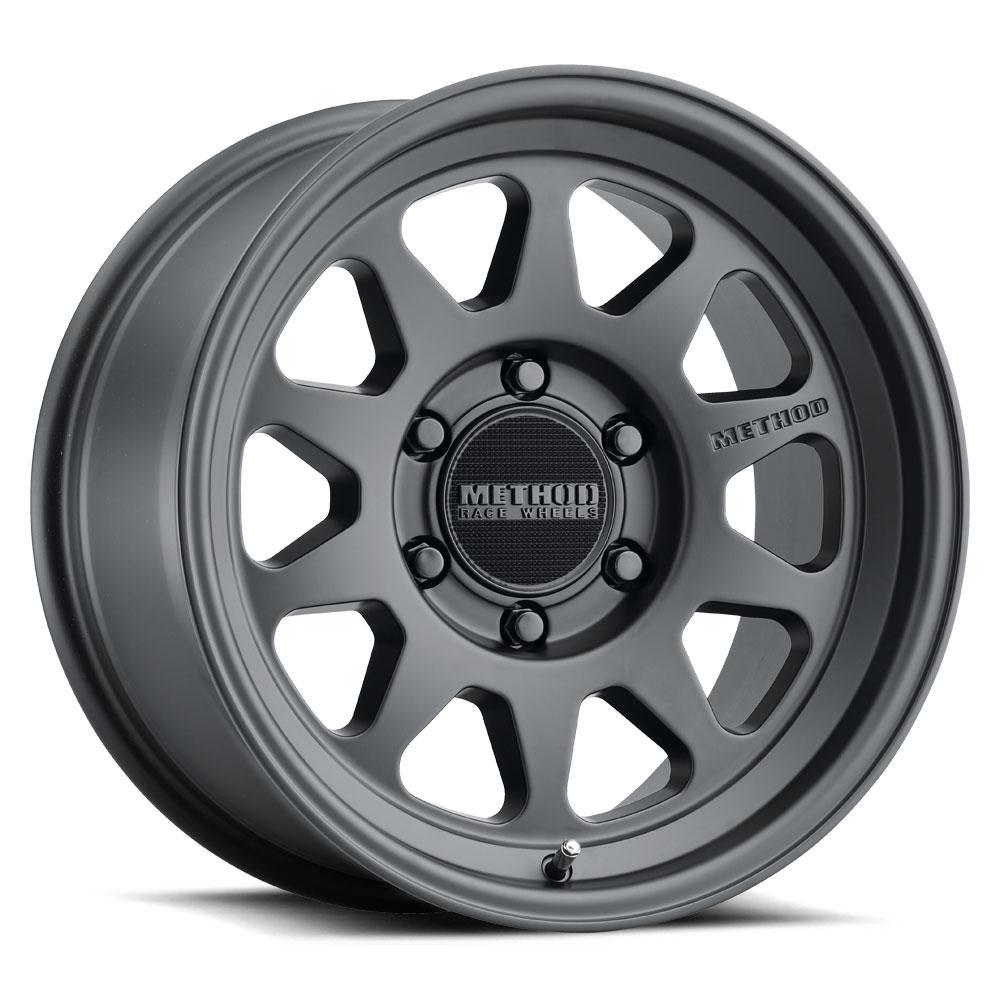 Method MR316 17x8.5 0mm Offset 6x5.5 106.25mm CB Matte Black Wheel - eliteracefab.com