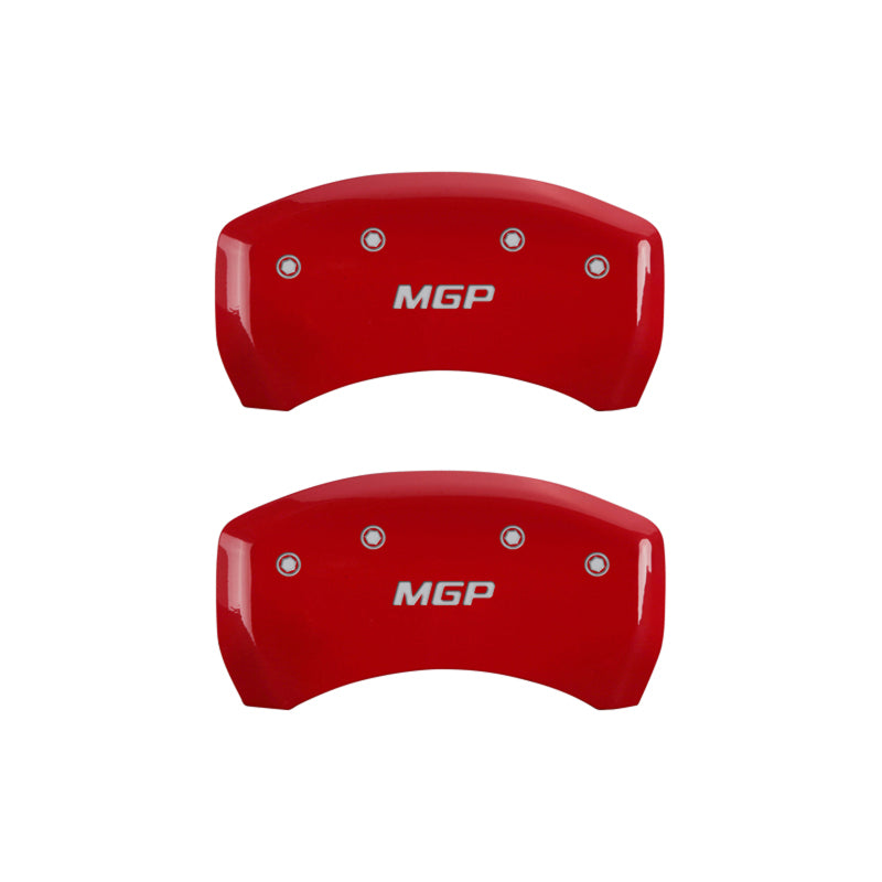 MGP Red Brake Caliper Covers for 2012-2020 BMW 2, 3 & 4 Series - 22210SMGPRD