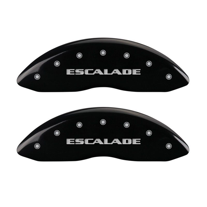 MGP Black Escalade Brake Caliper Covers for 2007-2020 Cadillac Escalade - 35015SESCBK