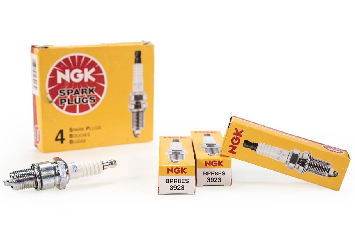 NGK Copper Nickel Alloy Spark Plug Box of 4 (BPR8ES) - eliteracefab.com
