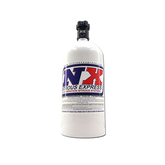 Nitrous Express 5 lb Bottle W/ Lightning 500 Valve (5.25 Diameter. X 17.64 Tall) - 11050
