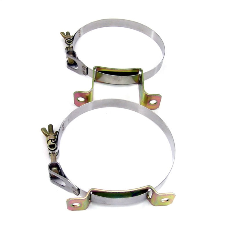 Nitrous Express Stainless Steel Bottle Brackets For 10 lb & 15 lb Aluminum Bottles, part 11106