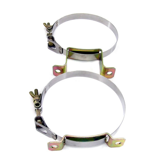 Nitrous Express 5 lb Stainless Steel Bottle Brackets - 11109