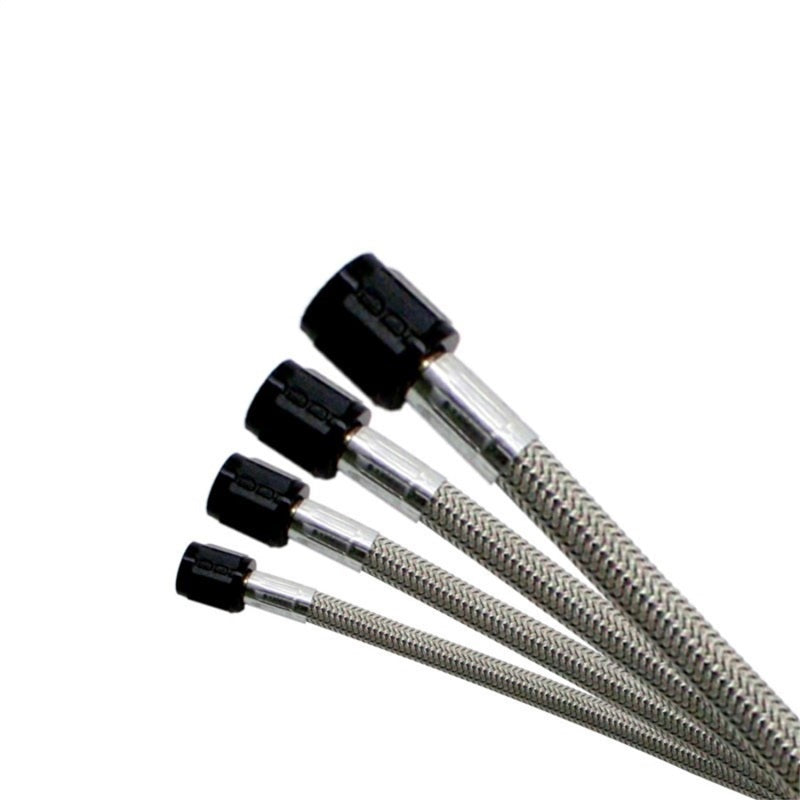 Nitrous Express 8AN (2Ft) SS Braided Hose (Black), part 12824