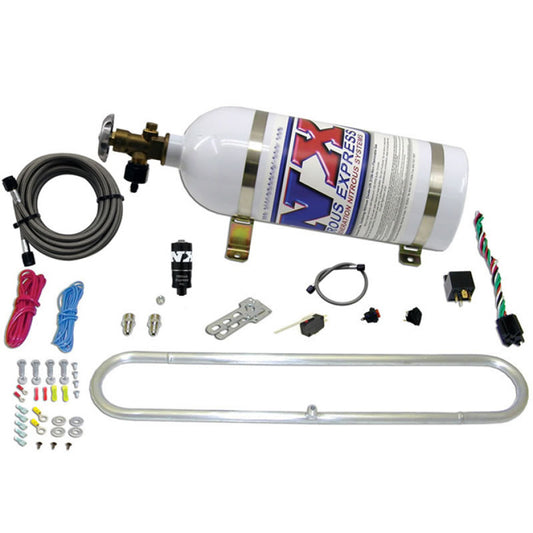 Nitrous Express N-TERCOOLER system for CO2 w/ 10 lb BOTTLE (Remote Mount Solenoid) - 20000CR-10