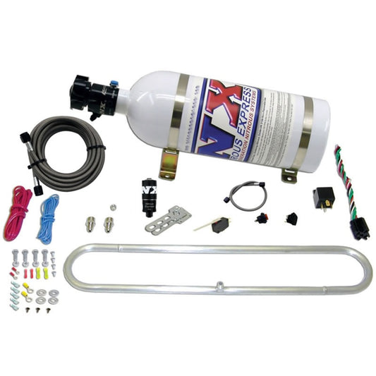 Nitrous Express N-TERCOOLER SYSTEM W/ 10 lb BOTTLE (Remote Mount Solenoid) - 20000R-10