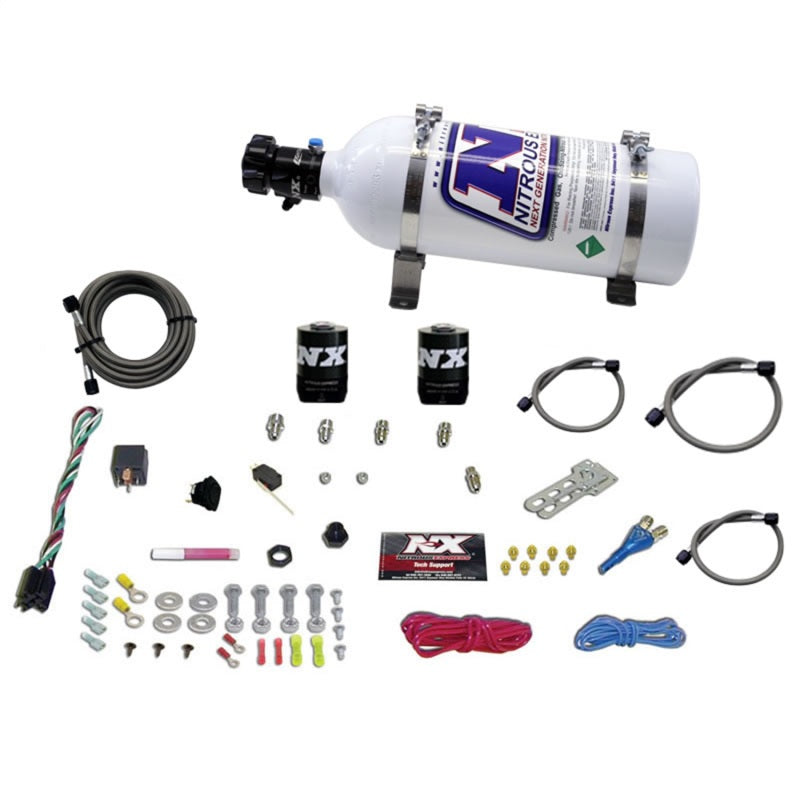 Nitrous Express Ford EFI Race (100-150-200-250 HP) Single Nozzle w/ 5 lb Bottle - 20113-05