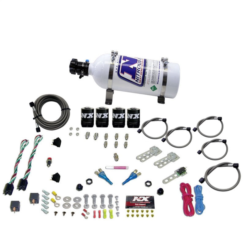 Nitrous Express Ford EFI Dual Stage (50-75-100-150 HP X 2) w/ 5 lb Bottle - 20124-05