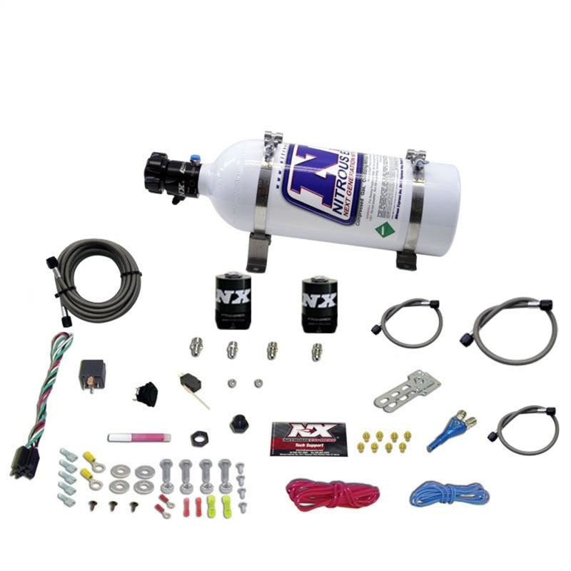 Nitrous Express Dodge EFI Race (100-150-200-250 HP) Single Nozzle w/ 5 lb Bottle - 20316-05