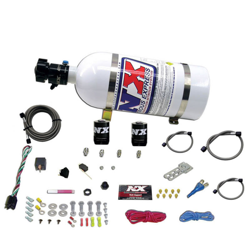 Nitrous Express Dodge EFI Race (100-150-200-250 HP) Single Nozzle w/ 10 lb Bottle - 20316-10