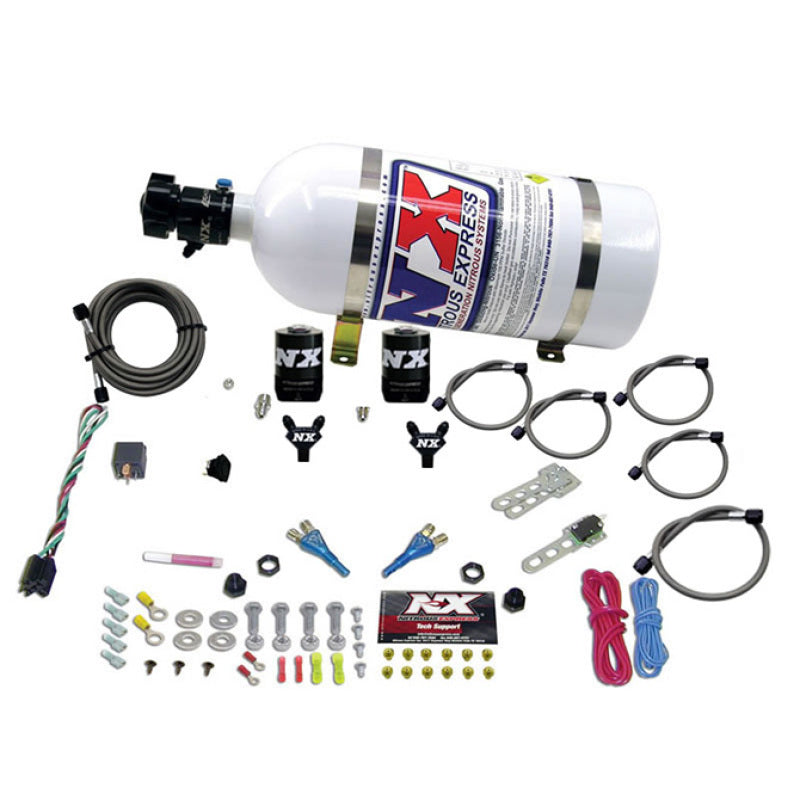 Nitrous Express Dodge Viper EFI Dual Nozzle (100-300 HP) w/ 10 lb Bottle - 20325-10