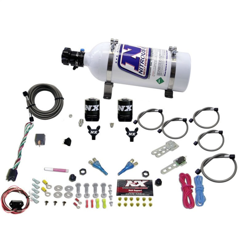 Nitrous Express Nissan / Infinity Dual Nozzle (35-150 HP) W/ 5 lb Bottle Bottle, part 20716-05