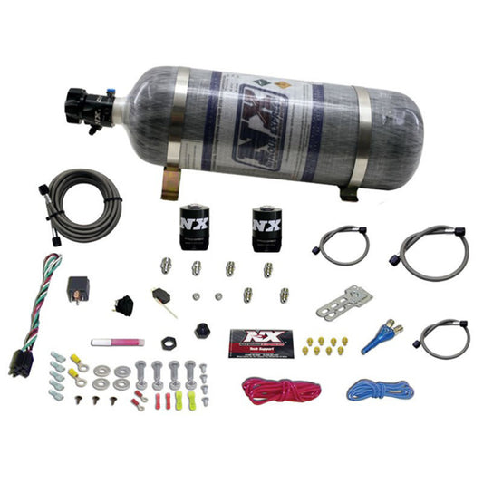 Nitrous Express Universal Single Nozzle System For EFI w/ Composite Bottle - 20915-12