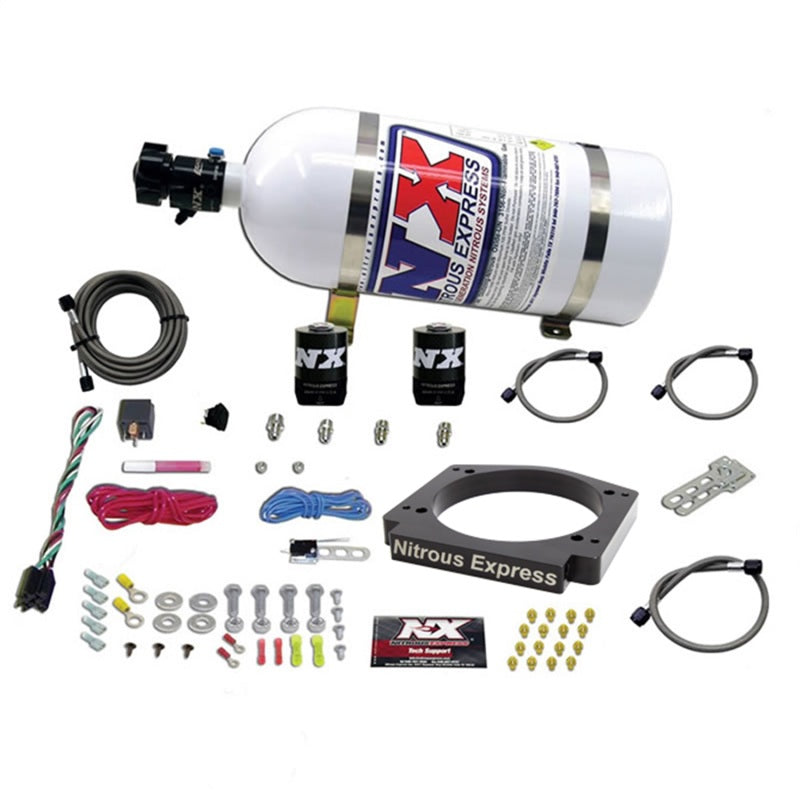 Nitrous Express 112mm Adapter Plate System /10 lb Bottle - 20917-10