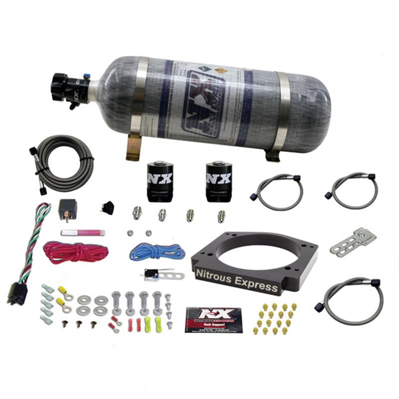 Nitrous Express 112mm Adapter Plate System /12 lb Bottle - 20917-12