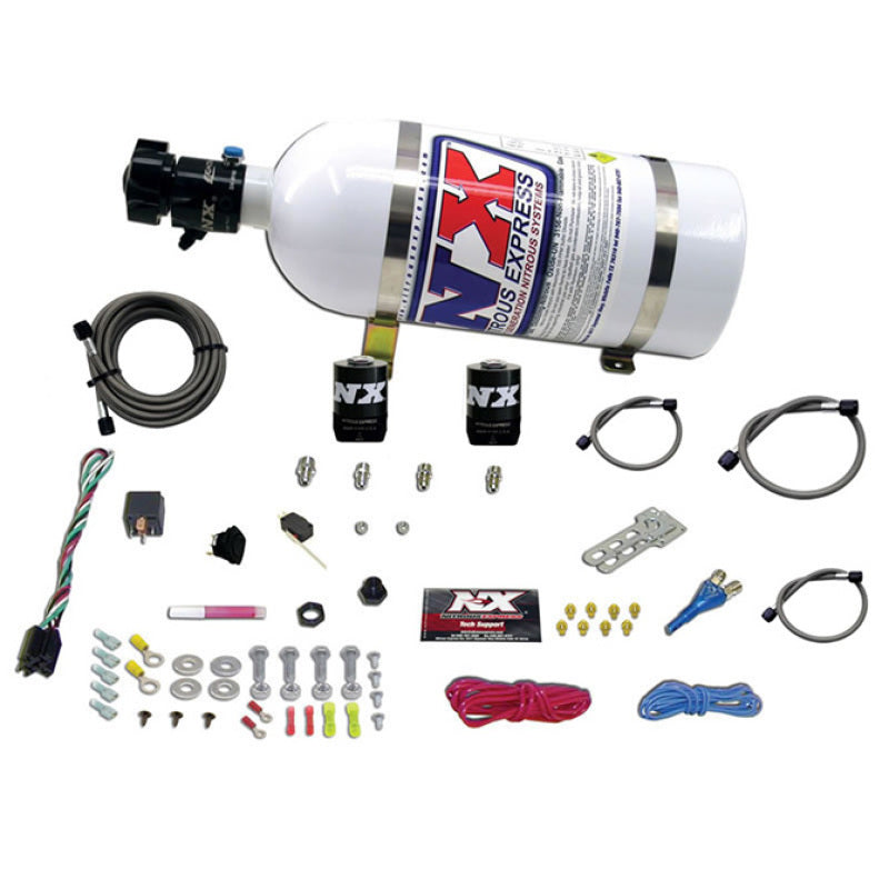 Nitrous Express All Dodge EFI Single Nozzle System (35-50-75-100-150 HP) w/ 10 lb Bottle, part 20921-10