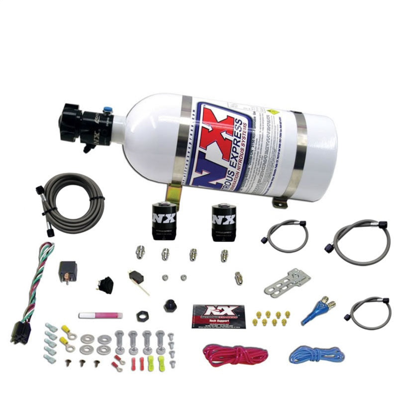 Nitrous Express All Ford EFI Single Nozzle System (35-50-75-100-150 HP) w/ 10 lb Bottle, part 20922-10
