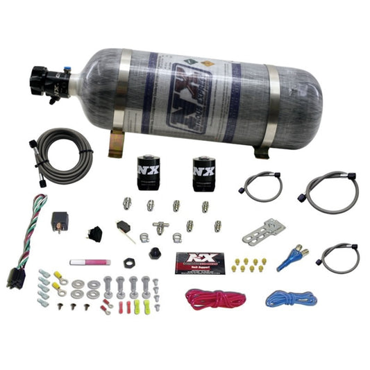 Nitrous Express All Sport Compact EFI Single Nozzle System w/ Composite Bottle - 20923-12