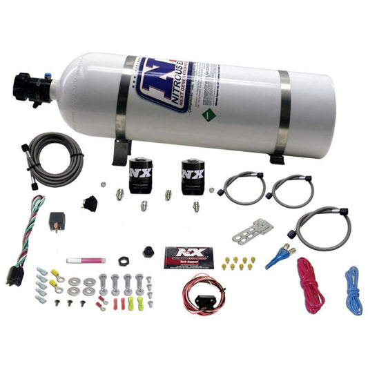 Nitrous Express 5Th Gen Camaro Single Nozzle System (35-150 HP) W/ 15 lb Bottle - 20930-15