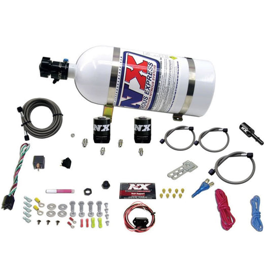 Nitrous Express 5.0 Coyote Single Nozzle System (35-150 HP) W/ 10 lb Bottle - 20932-10