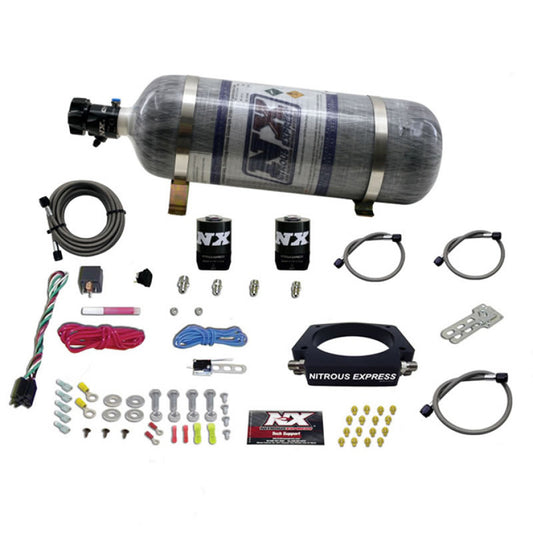 Nitrous Express Ls 102Mm Plate System (50-400 HP) W/ 12 lb Composite Bottle - 20933-12