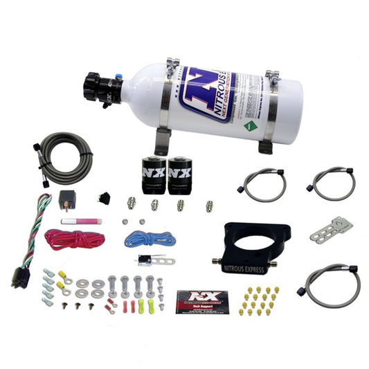 Nitrous Express Ls 78Mm 3-Bolt Plate System (50-350 HP) W/ 5 lb Bottle - 20935-05