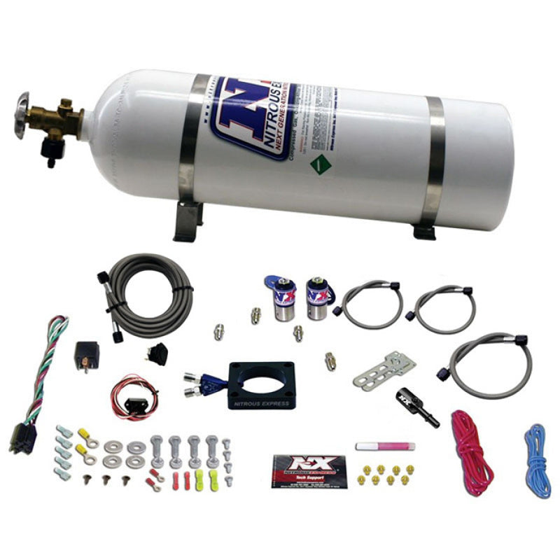 Nitrous Express Dodge Dart 1.4L Turbo Plate System (35-100 HP) w/ 15 lb Bottle, part 20941-15