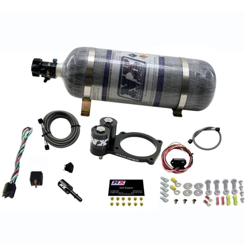 Nitrous Express Dodge Hellcat Nitrous Plate System w/ 12 lb bottle - 20943-12