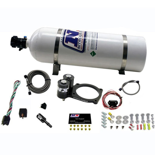 Nitrous Express Dodge Hellcat Nitrous Plate System w/ 15 lb bottle - 20943-15