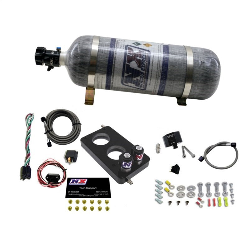 Nitrous Express 4.6L 3 Valve Plate System (50-150 HP) 200-300 HP Jetting Available 12 lb, part 20947-12