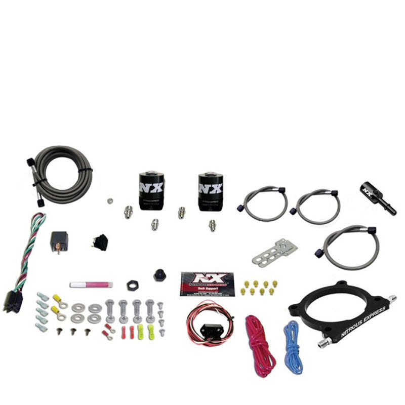 Nitrous Express 5.0L Coyote and 7.3L Godzilla Plate System(50-250 HP) No BOTTLE, part 20951-00