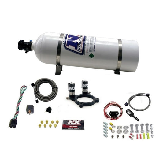 Nitrous Express Ford V6 Nitrous Plate System-3.5L And 3.7L W/ 15 lb Bottle - 20952-15
