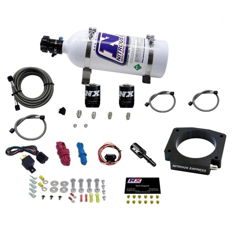Nitrous Express Nitrous Plate System- Gt350 5.2L - 5 lb Bottle - 20953-05