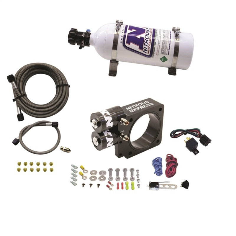 Nitrous Express 5.0L Ford Pushrod Style Engine Nitrous Plate System 5 lb Bottle - 20955-05