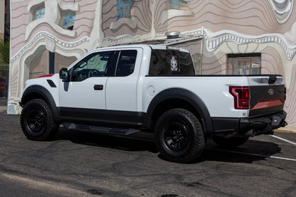 Addictive Desert Designs 17-18 Ford F-150 Raptor HoneyBadger Rear Bumper w/ 10in SR LED Mounts Addictive Desert Designs