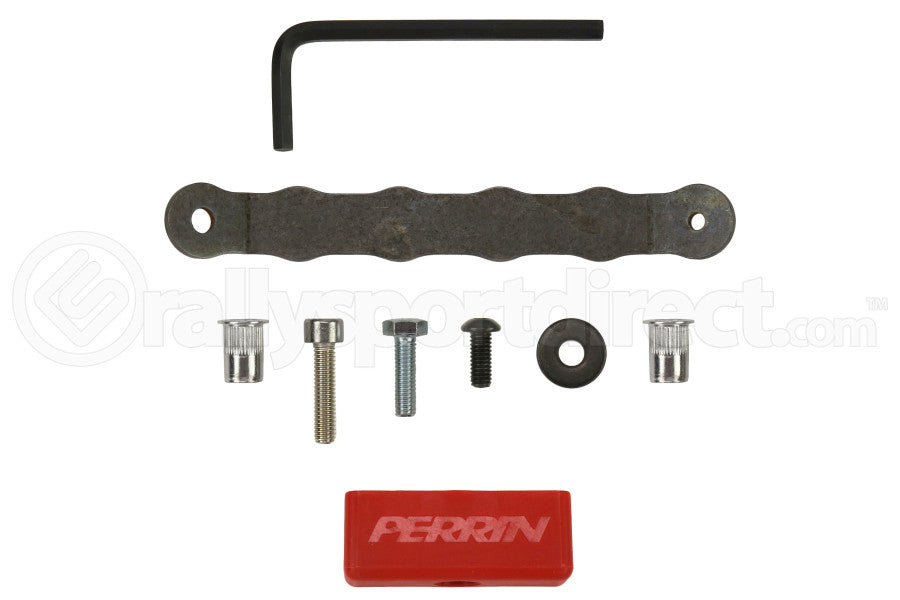 Perrin 08-17 WRX/STi Sedan Trunk Handle - Red (Single Handle w/Hardware) - eliteracefab.com