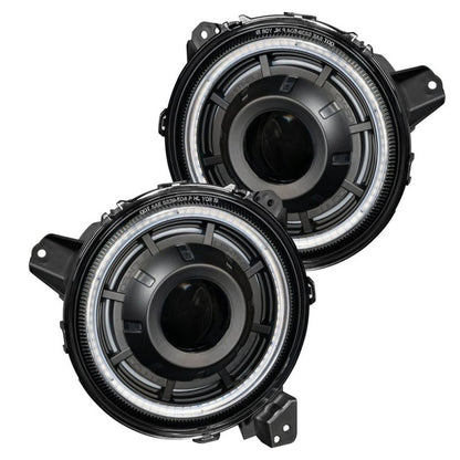 ORACLE LIGHTING OCULUS COLORSHIFT BI-LED PROJECTOR HEADLIGHTS FOR JEEP JL/JT COLORSHIFT - SIMPLE - eliteracefab.com